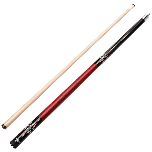 28 - Viper Sinister Red Diamonds Pool Cue Stick 18 Ounce