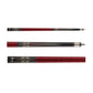 28 - Viper Sinister Red Diamonds Pool Cue Stick 18 Ounce