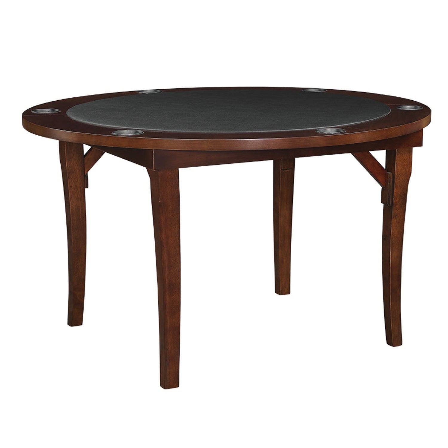 48" FOLDING GAME TABLE - CAPPUCCINO