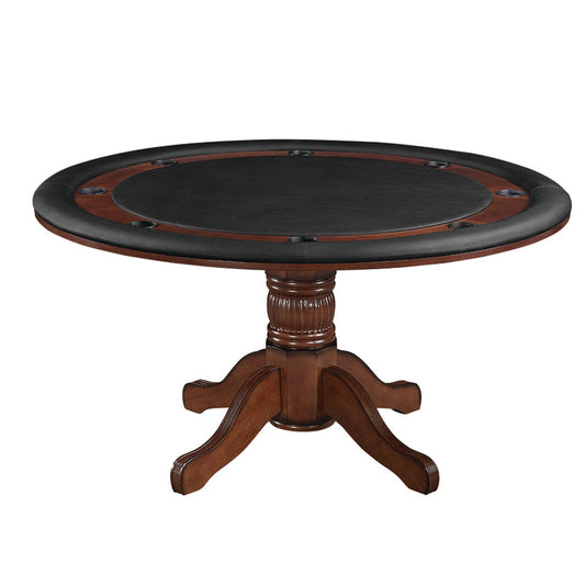 60" 2 IN 1 GAME TABLE - CHESTNUT