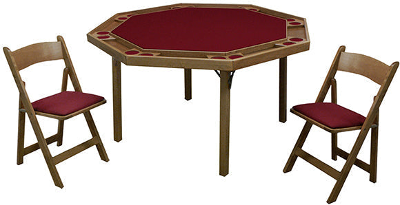 Kestell 83 57"  8-Person Folding Poker/Game Table-Game Table Genie