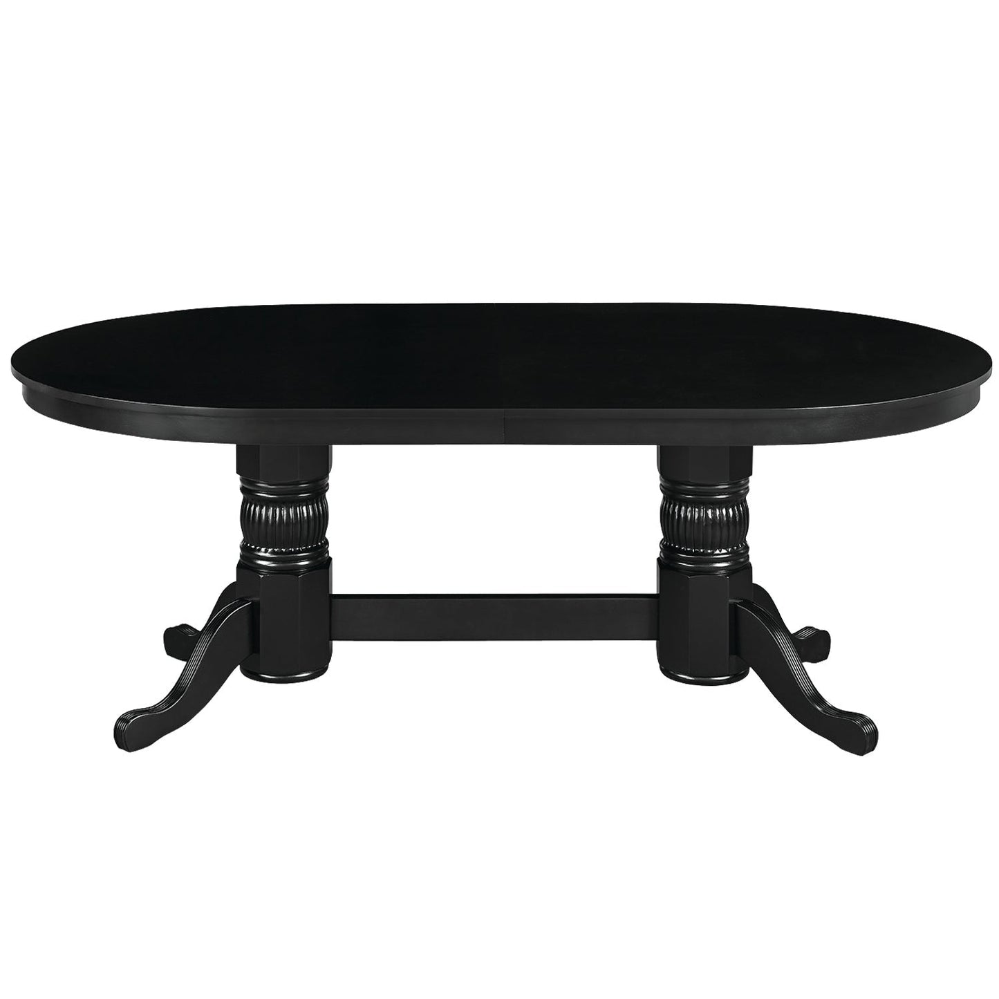 84" TEXAS HOLD'EM GAME TABLE DINING TOP- BLACK
