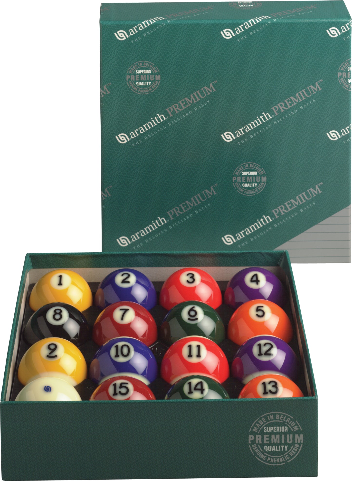 Aramith BBPR Premium Ball Set-Game Table Genie