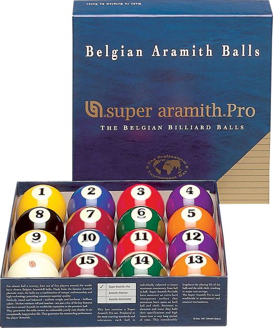 Aramith BBSAP Super Pro Ball Set-Game Table Genie