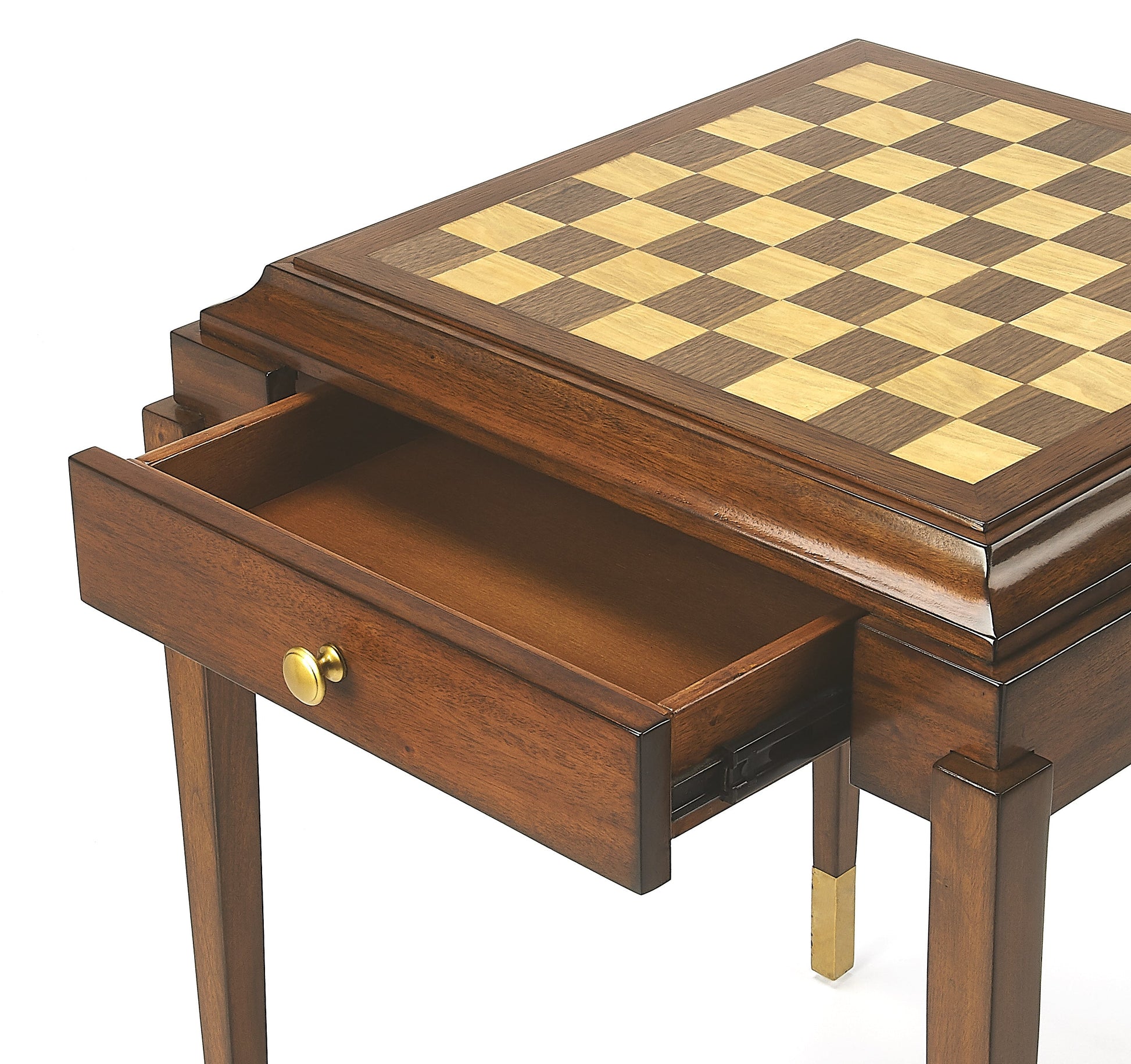 Butler Specialty Company Adrian Game Table, Medium Brown