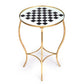 Butler Specialty Company Judith Antique Game Table, Gold-Game Table Genie
