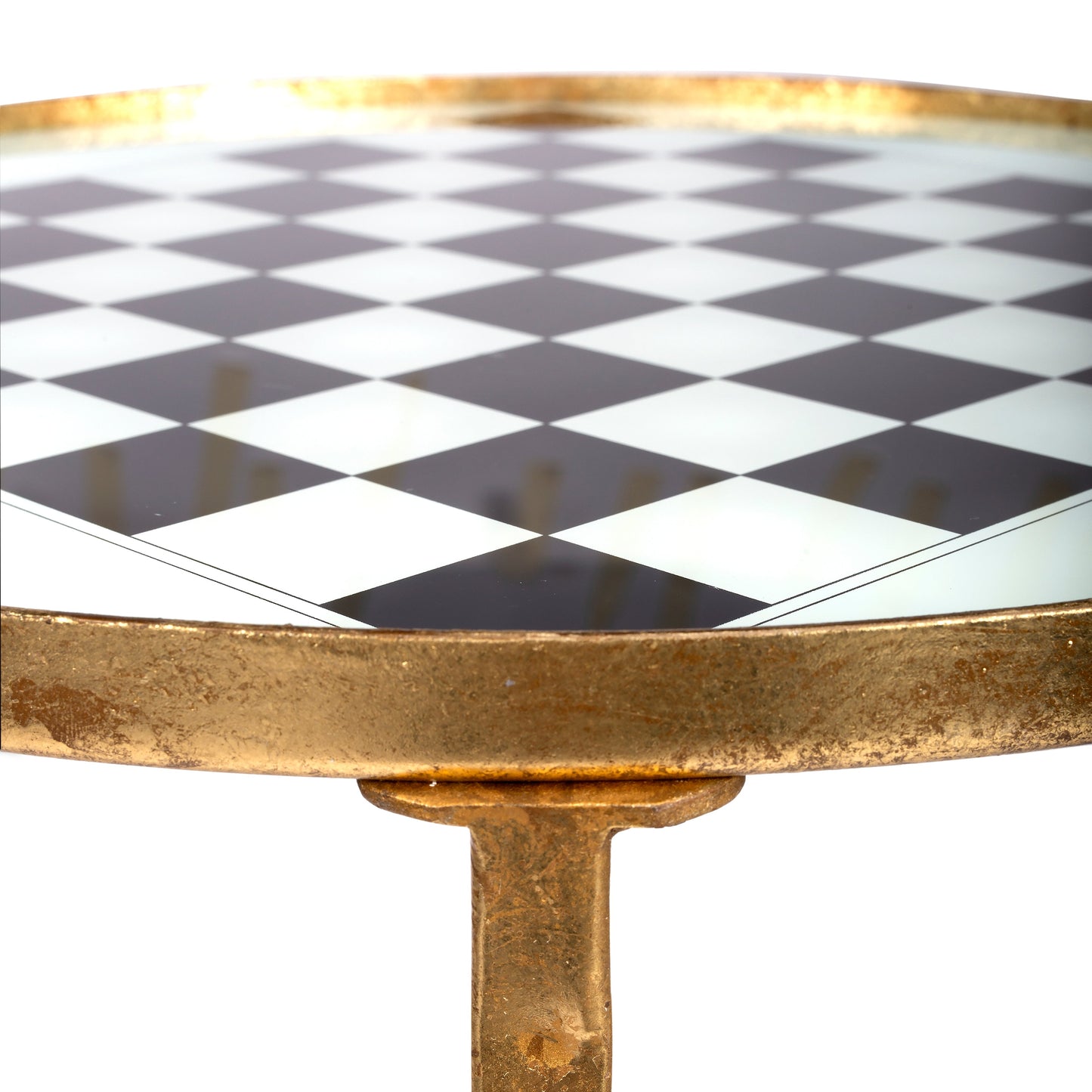 Butler Specialty Company Judith Antique Game Table, Gold-Game Table Genie