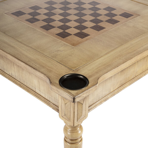 Butler Specialty Company Vincent Multi-Game Card Table, Beige-Game Table Genie