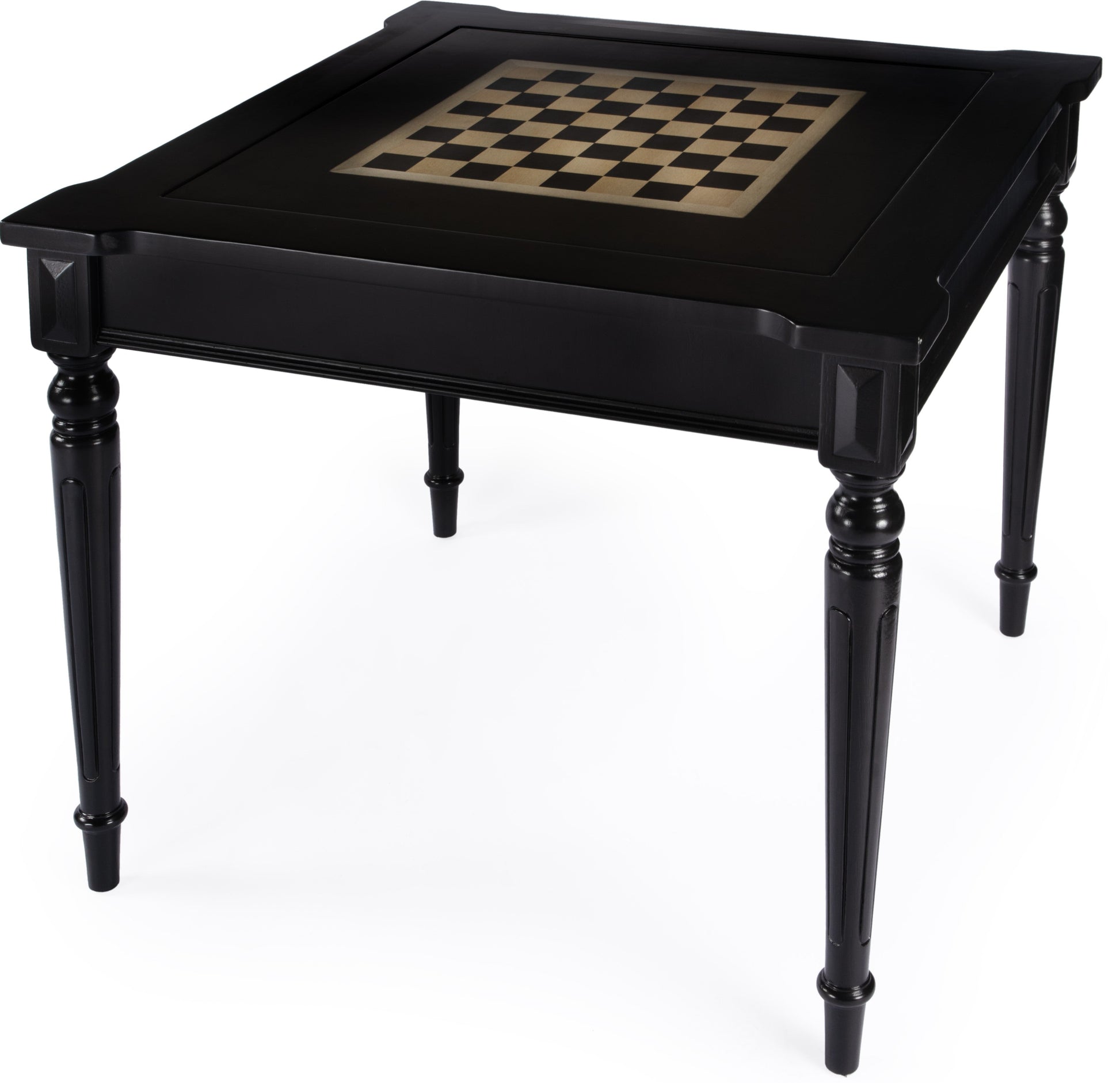 Butler Specialty Company Vincent Multi-Game Card Table, Black-Game Table Genie