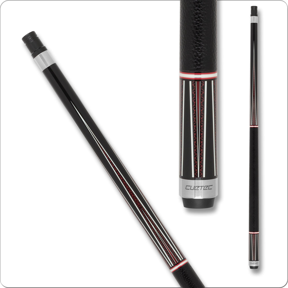 Cuetec Avid Opt-X CT381 Red Cue - 12.75mm-Game Table Genie