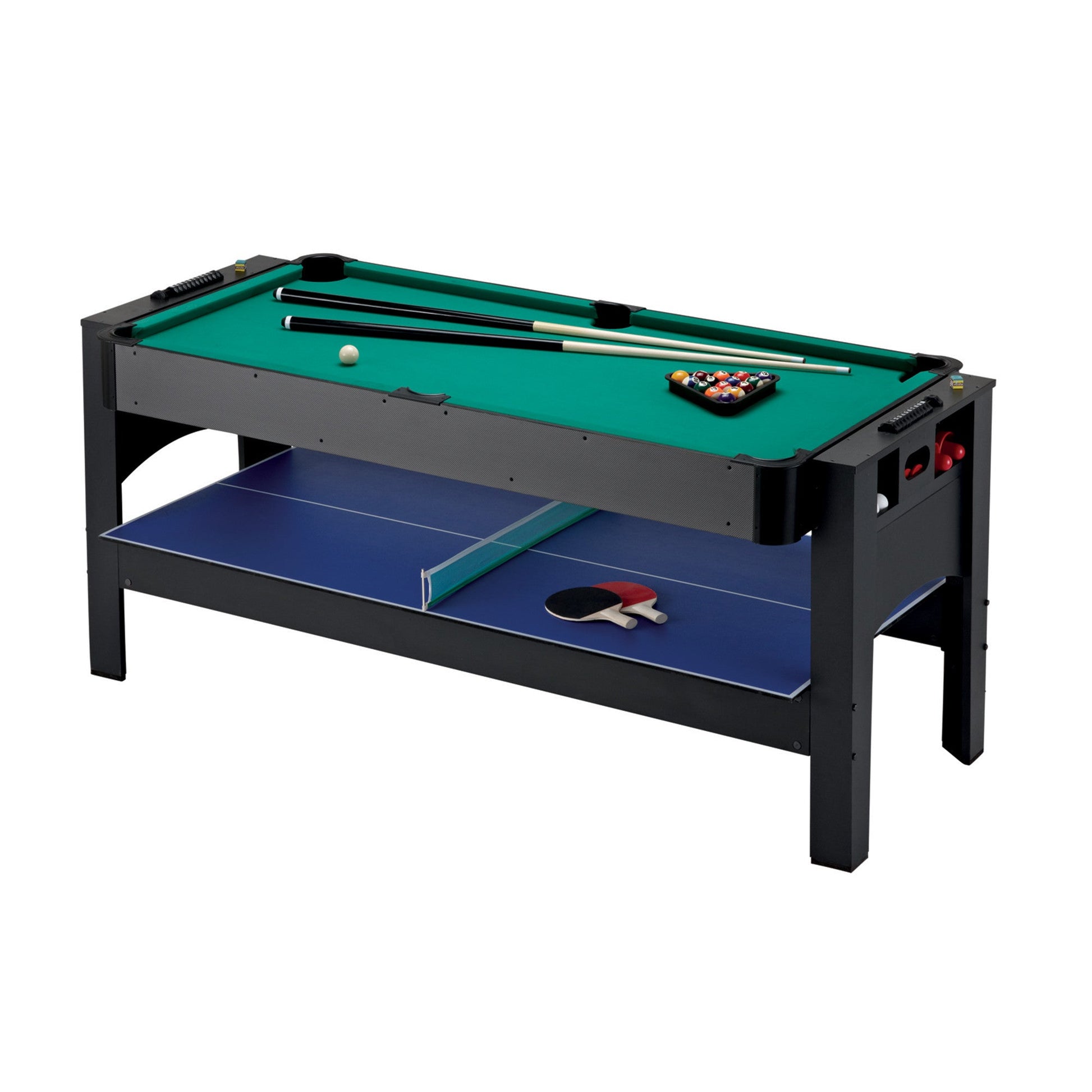 Fat Cat 3-in-1 6' Flip Multi-Game Table-Game Table Genie