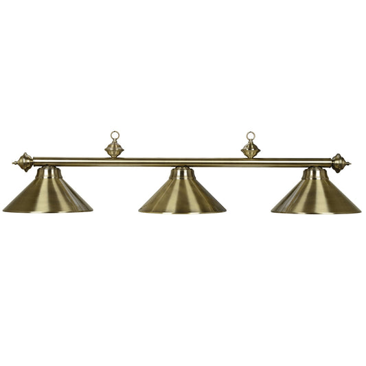 Lighting Fixtures - 54" 3Lt Billiard Light- Antique Brass