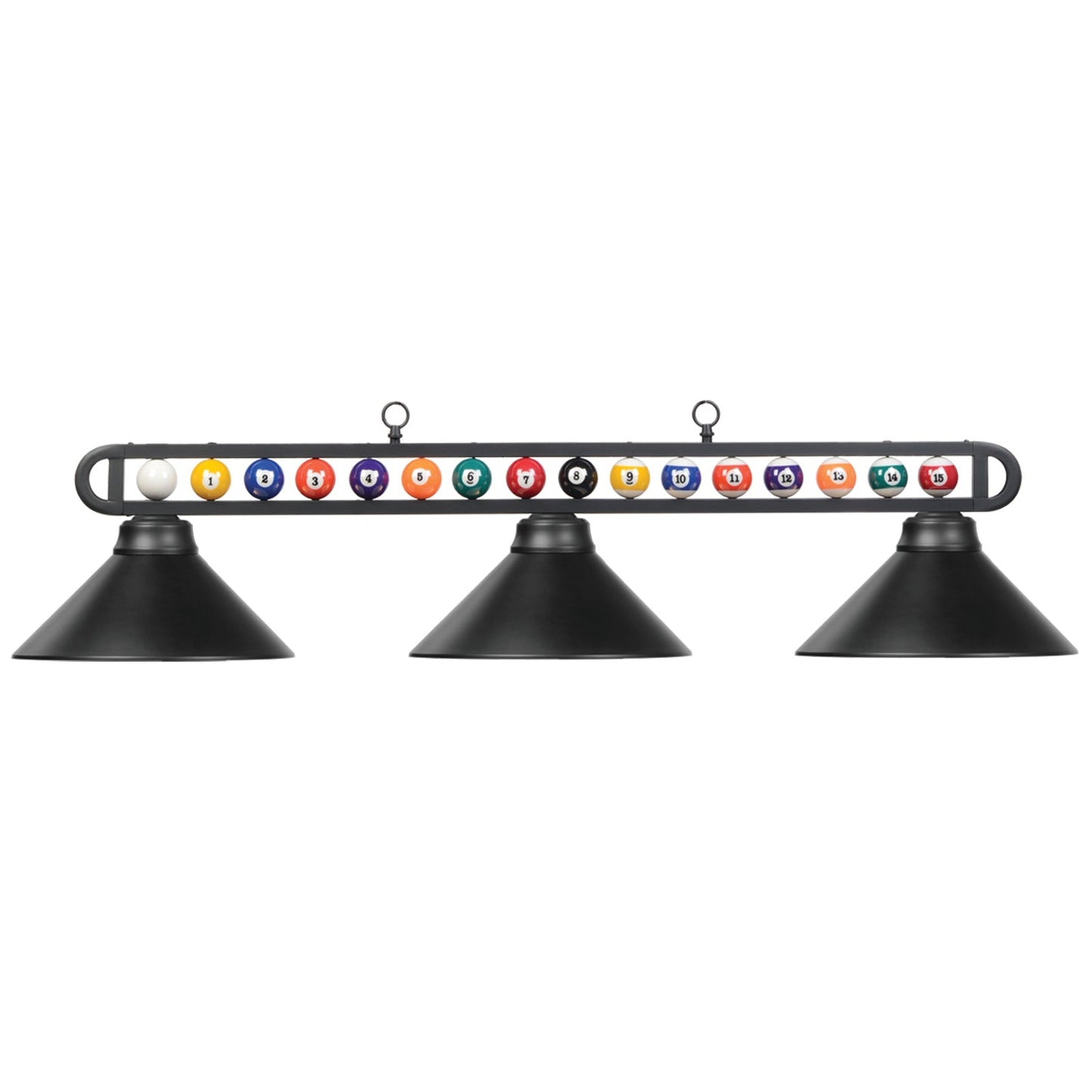 Lighting Fixtures - 55" Mb/Mb Billiard Ball Pool Table Light