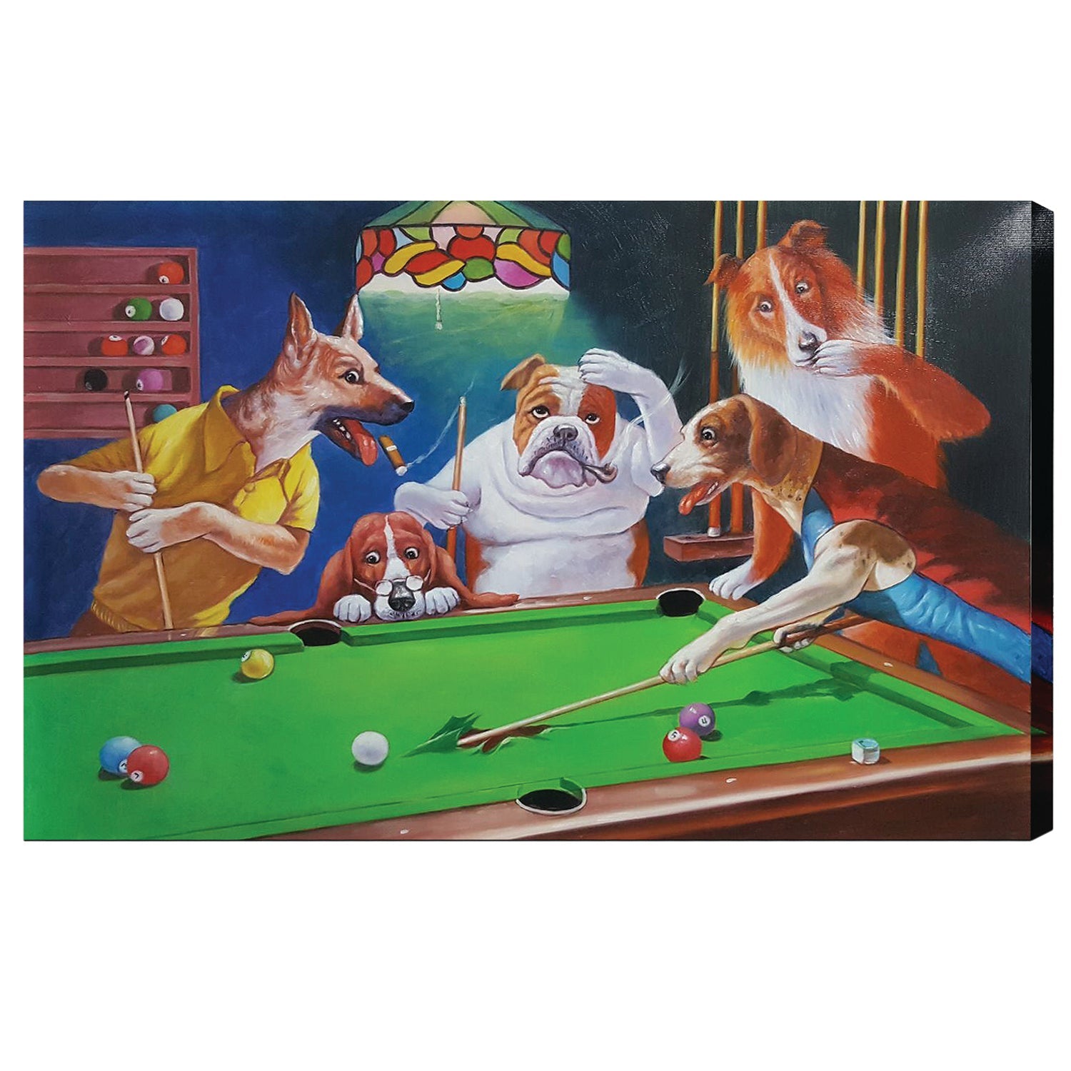 OIL PAINTING ON CANVAS - JACK THE RIPPER-Game Table Genie