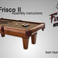 Fat Cat Frisco 7.5' Lightweight Pool Table