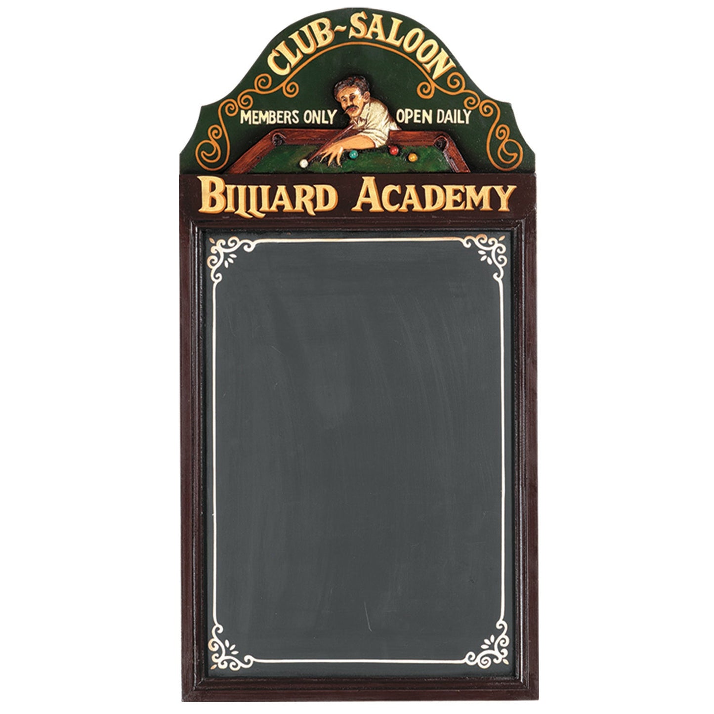 PUB SIGN-BILLIARD ACADEMY-Game Table Genie