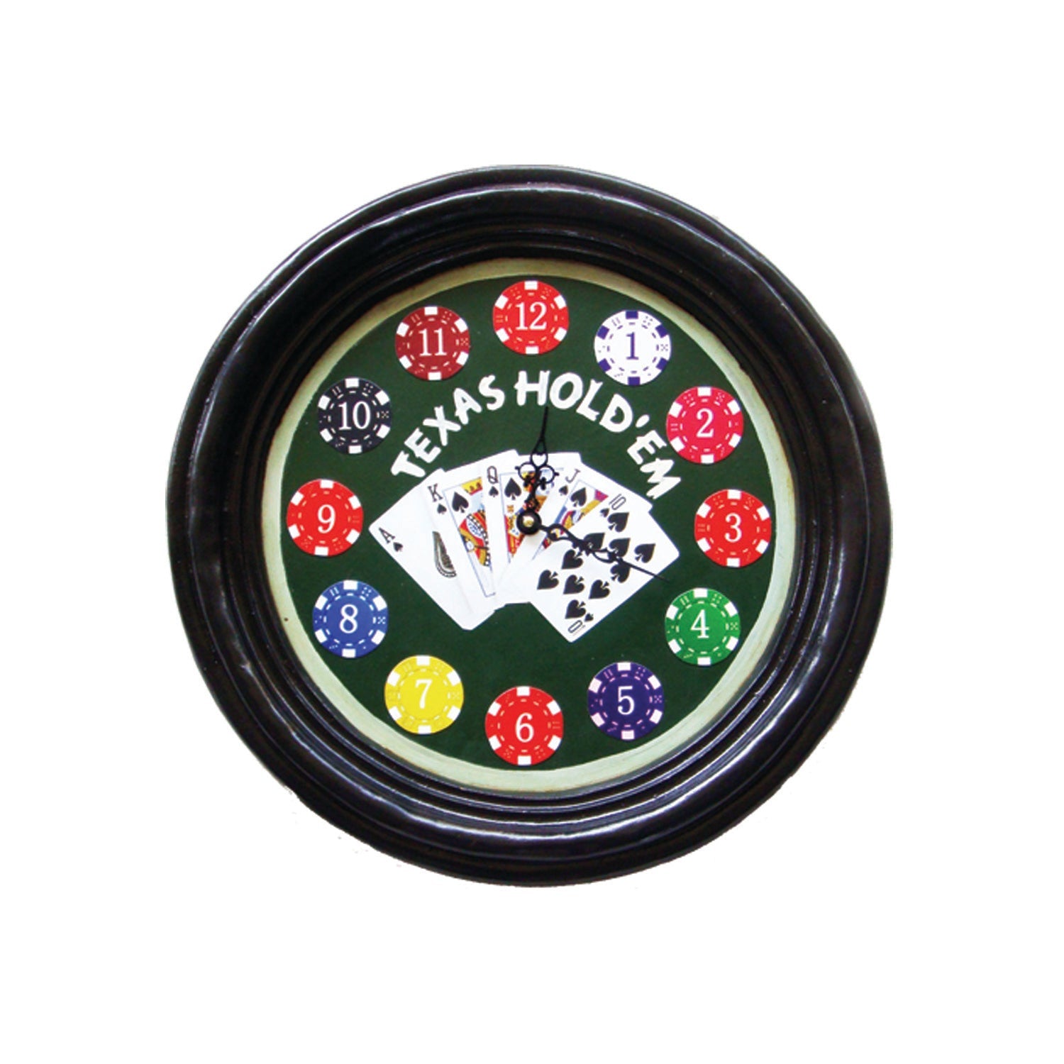 TEXAS HOLD'EM CLOCK-Game Table Genie