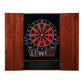 Viper Metropolitan Cinnamon Soft Tip Dartboard Cabinet and Viper 797 Electronic Dartboard-Game Table Genie