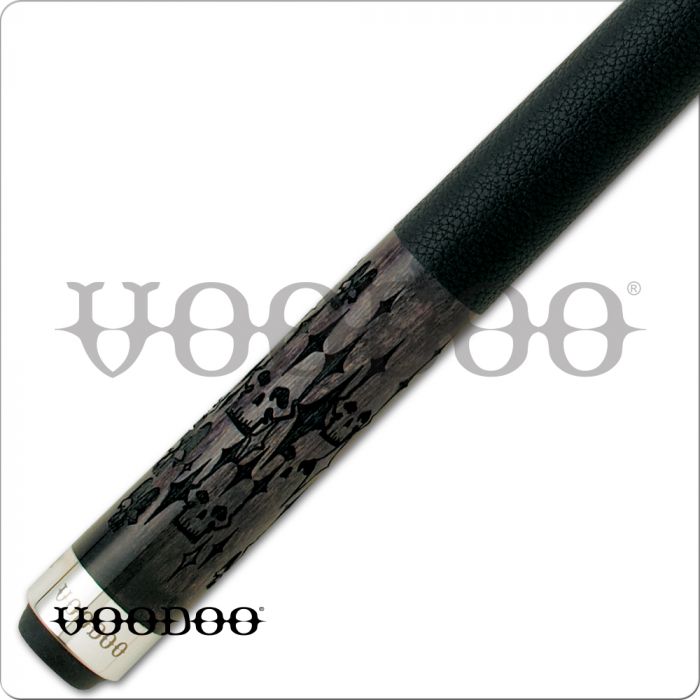 Voodoo Grey VOD16 Legion of Skulls Pool Cue-Game Table Genie